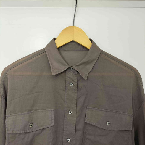 ガリャルダガランテ GALLARDAGALANTE 22SS コットンローン シアー シャツ レディース F