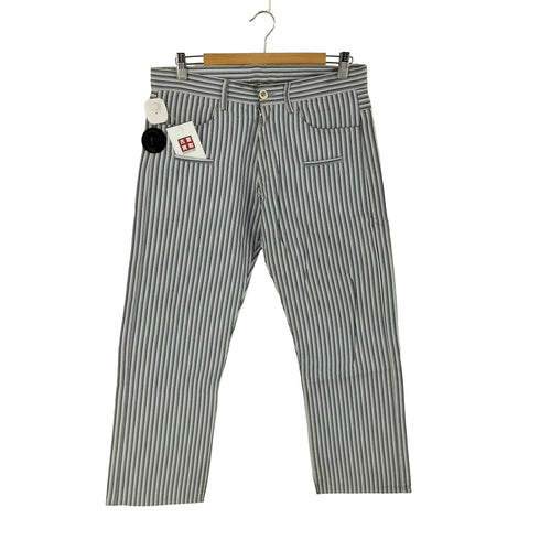ワイズ Ys ストライプ ワイドパンツ メンズ JPN:3