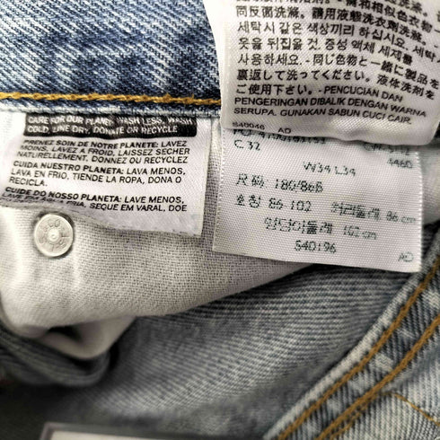 リーバイス Levis 505 ジップフライ ストレートデニムパンツ メンズ W34 L34