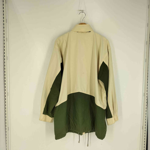 メルセデスベンツ MERCEDESBENZ ツートン ドローコード フード収納 ジップアップジャケット メンズ import:L