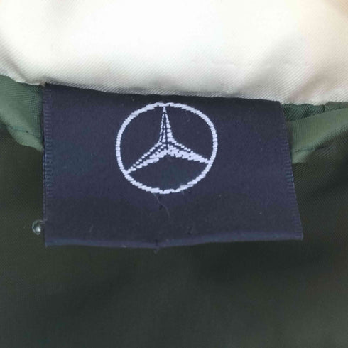 メルセデスベンツ MERCEDESBENZ ツートン ドローコード フード収納 ジップアップジャケット メンズ import:L