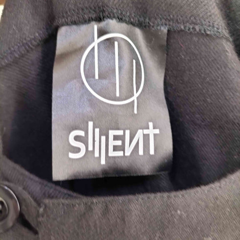 サイレントフロムミー SILLENT FROM ME バックプリント ポンチョ メンズ