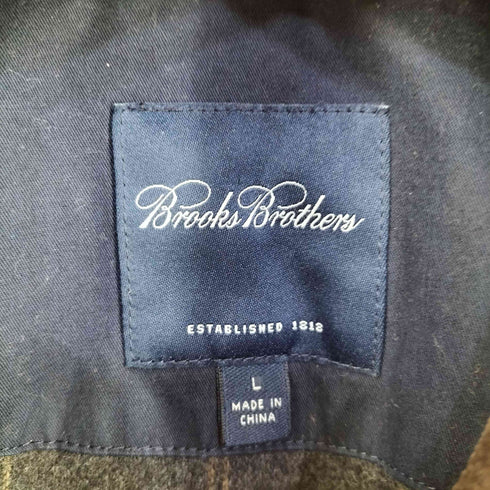 ブルックスブラザーズ BROOKS BROTHERS 裏地チェック ハンティングジャケット メンズ import:L
