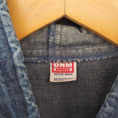 ドゥニーム Denime オリゾンティ期 DNM SPORTS ACTIVE WEAR Lee サンプリング ジップアップ デニム パーカー メンズ JPN:M