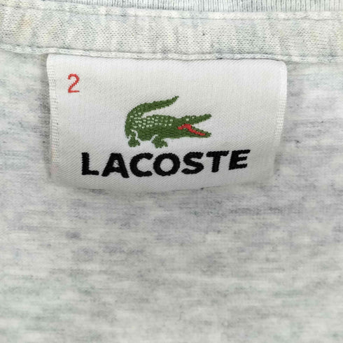 ラコステ LACOSTE ワニロゴ クルーネック Tシャツ メンズ JPN:2