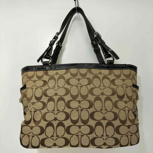 コーチ COACH プリーテッド シグネチャー ギャラリー レディース