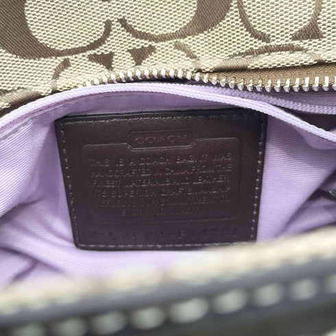 コーチ COACH プリーテッド シグネチャー ギャラリー レディース