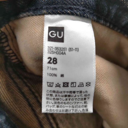 ジーユー GU 25SS バギー ジーンズ メンズ 28