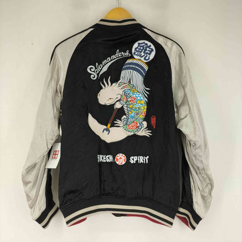 火消魂 鯢百態火消之図スカジャン メンズ import:M