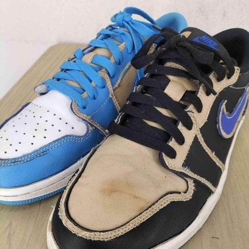 ナイキスケートボーディング NIKE SB AIR JORDAN 1 LOW DESERT BLUE-DARK POWDER BLUE メンズ 27