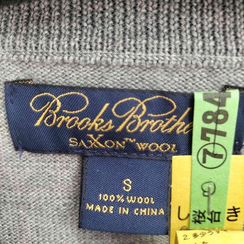 ブルックスブラザーズ BROOKS BROTHERS ウールVネックニット メンズ import:S