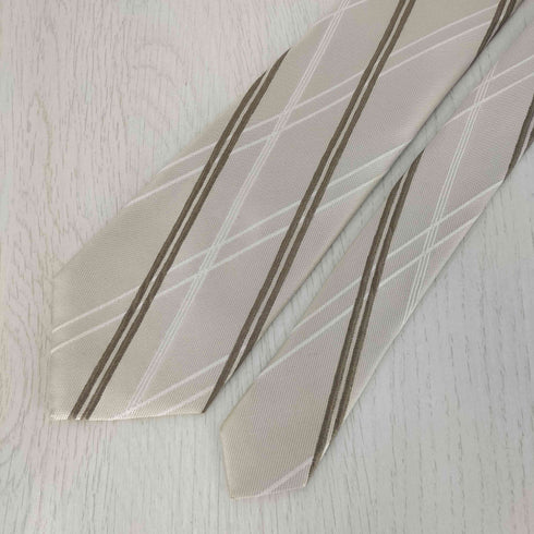 アイムイッセイミヤケ im ISSEY MIYAKE 80-90s シルク ストライプネクタイ メンズ
