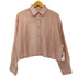 ラブティックボンボン La boutique BonBon シアークロップドシャツ レディース F