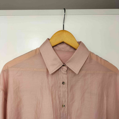 ラブティックボンボン La boutique BonBon シアークロップドシャツ レディース F