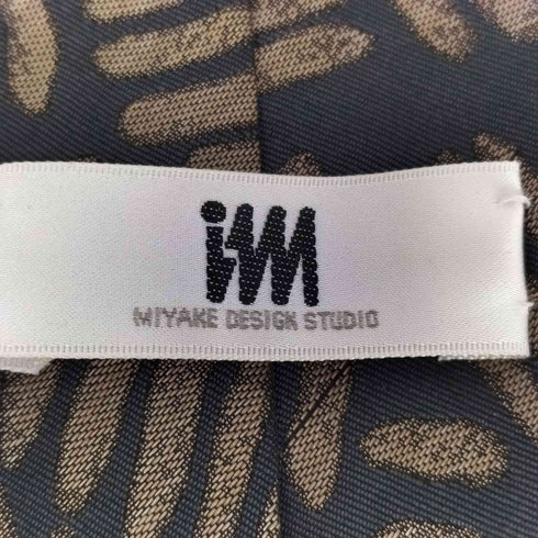 アイムイッセイミヤケ im ISSEY MIYAKE 80-90s シルク 総柄ネクタイ メンズ