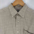 エルエルビーン L.L.Bean 90S リネン100% チェック BDシャツ メンズ import:S