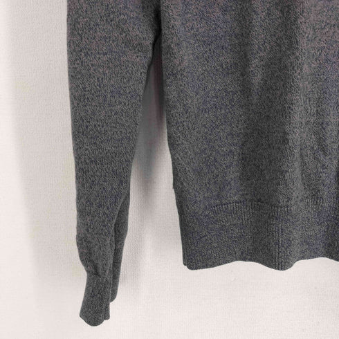 フレッドペリー FRED PERRY ウールコットン混ワンポイント刺繍Vネックニット メンズ import:S