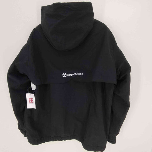 セルジオタッキーニ SERGIO TACCHINI バイカラー ハーフジップ プルオーバー ロゴ ナイロン マウンテンパーカー ジャケット メンズ import:XL