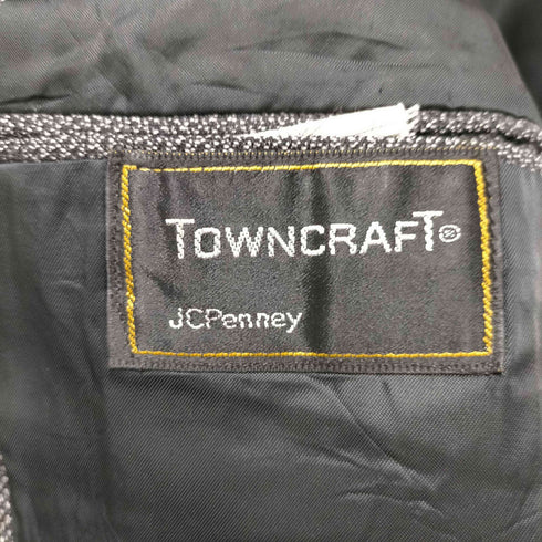 タウンクラフト TOWNCRAFT ユニオンチケット 織り 裏地背抜き 2B テーラード ジャケット メンズ