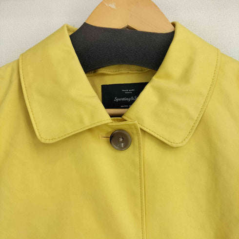 ユナイテッドアローズグリーンレーベルリラクシング UNITED ARROWS green label relaxing 2WAY 襟取り外し可能 トレンチコート レディース JPN:38