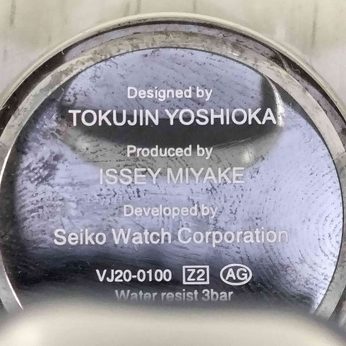 イッセイミヤケ ISSEY MIYAKE バングルウォッチ O クリア 腕時計 スケルトン メンズ