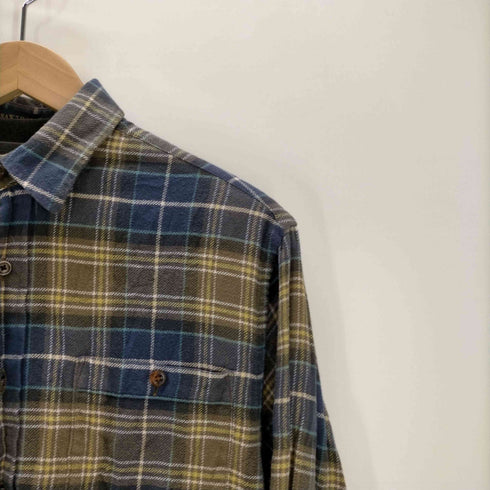 ペンドルトン PENDLETON HAWTHORNE エルボーパッチ L/S フランネル チェック シャツ メンズ import:S