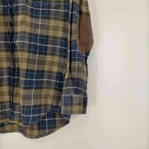 ペンドルトン PENDLETON HAWTHORNE エルボーパッチ L/S フランネル チェック シャツ メンズ import:S