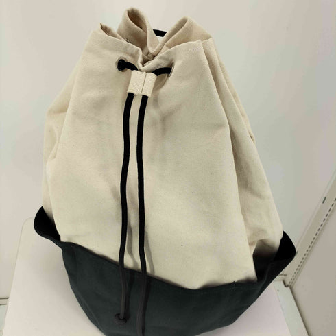 BLK PINE workshop キャンバス巾着バッグパック レディース