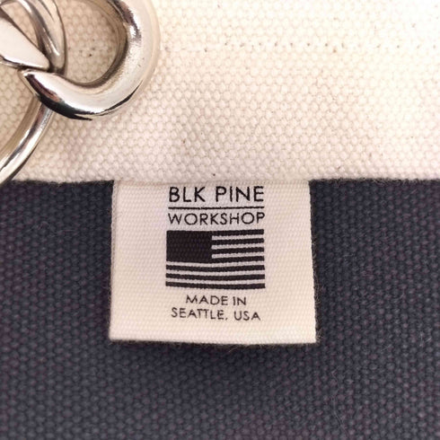 BLK PINE workshop キャンバス巾着バッグパック レディース
