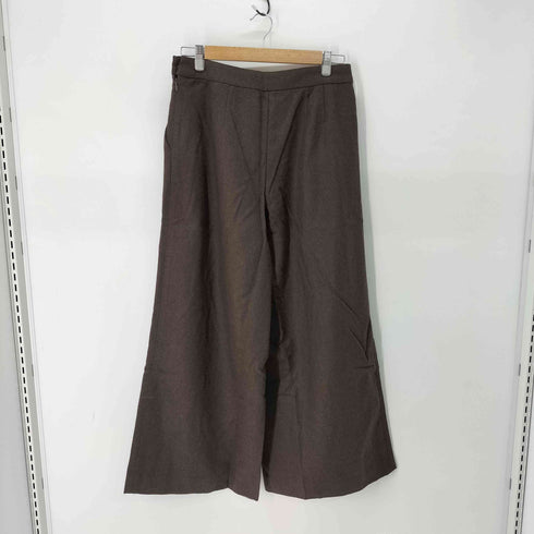 エディーバウアー Eddie Bauer ウール混 ワイドパンツ レディース P10