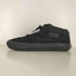 バンズ VANS Skate Half Cab ハーフキャブ オールブラック メンズ JPN:27.5