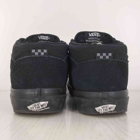 バンズ VANS Skate Half Cab ハーフキャブ オールブラック メンズ JPN:27.5