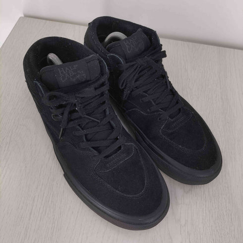 バンズ VANS Skate Half Cab ハーフキャブ オールブラック メンズ JPN:27.5