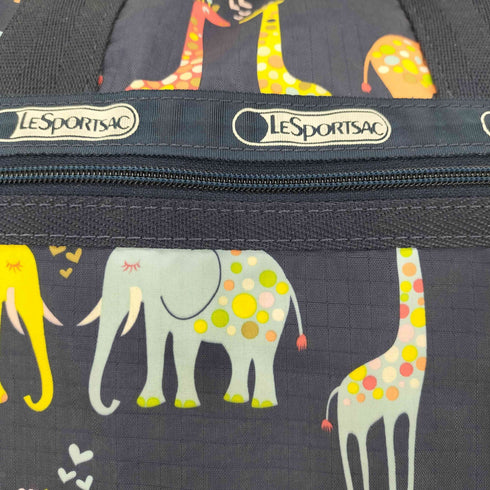 レスポートサック LeSportsac 動物柄 ボストンバッグ レディース