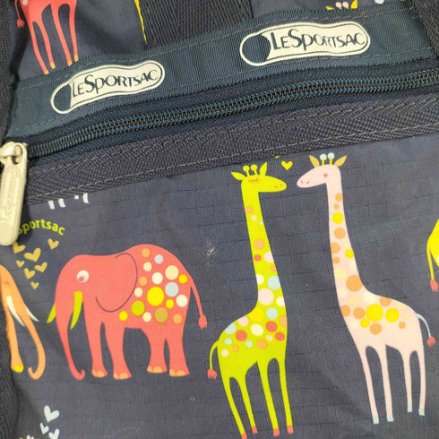 レスポートサック LeSportsac 動物柄 ボストンバッグ レディース