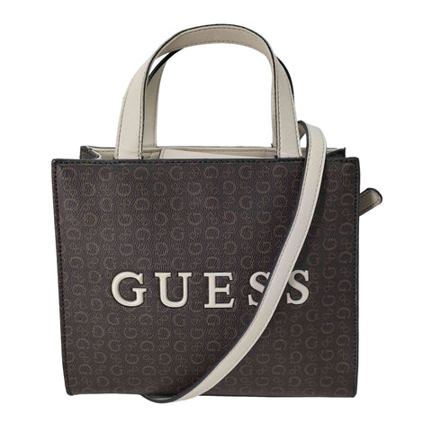 ゲス GUESS 総柄 2WAY ハンドバッグ レディース