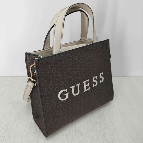 ゲス GUESS 総柄 2WAY ハンドバッグ レディース