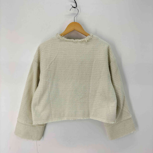 ルエレ Louere オーバルボタンルーズツイードジャケット レディース JPN:M