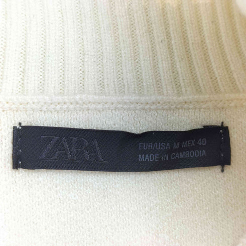 ザラ ZARA ソフトハイネックセーター メンズ import:M
