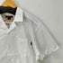 エディーバウアー Eddie Bauer SS SEERSUCKER OPEN COLLAR SHIRT コットンポリ オープンカラー 半袖 シャツ メンズ JPN:L