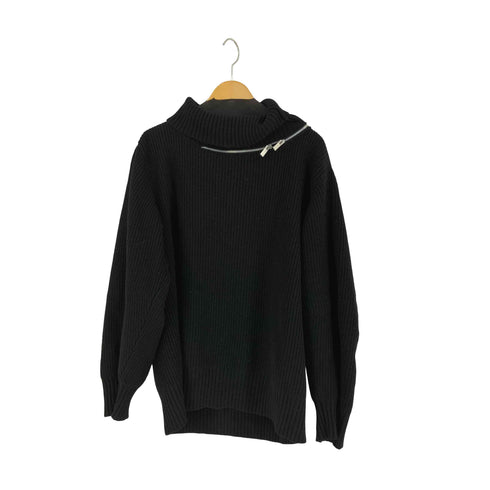 サカイ Sacai 19AW ハイネック ジップ ウールニット セーター レディース JPN:4