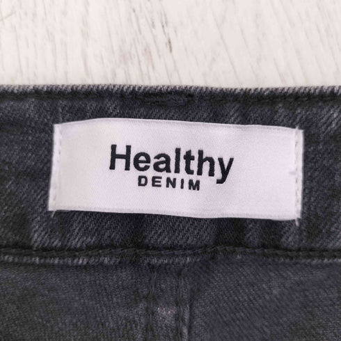 ヘルシーデニム Healthy denim Pink Pepper ワイドストレートデニムパンツ レディース US:25