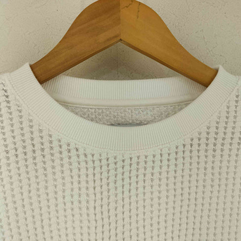 バンクスジャーナル BANKS JOURNAL スタンダードフィットワッフルクルーネックロングカットソー メンズ M