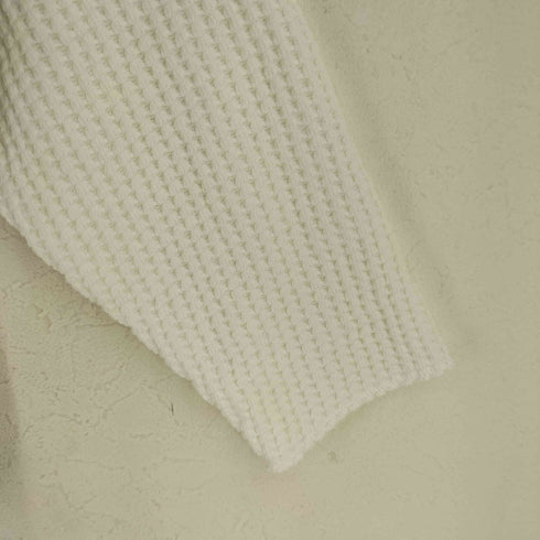 バンクスジャーナル BANKS JOURNAL スタンダードフィットワッフルクルーネックロングカットソー メンズ M