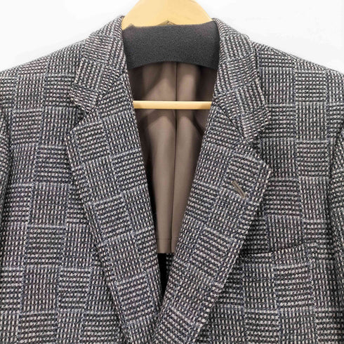 ピエールカルダン pierre cardin チェック柄テーラードジャケット メンズ 96-86-170