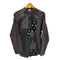 ポールスミス Paul Smith 総柄 ドット クレイジーパターン 切り替え バンドカラー L/S シャツ メンズ import:M