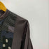 ポールスミス Paul Smith 総柄 ドット クレイジーパターン 切り替え バンドカラー L/S シャツ メンズ import:M