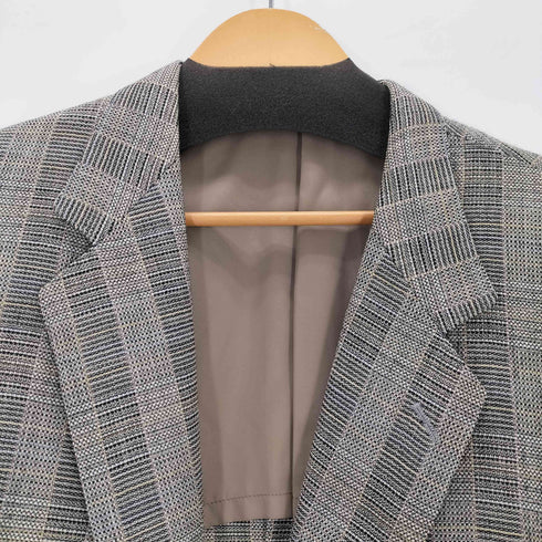 ピエールカルダン pierre cardin チェック柄テーラードジャケット メンズ 94-84-170