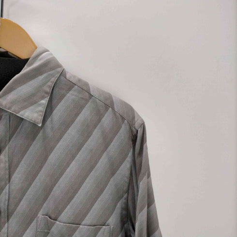シーケーカルバンクライン ck Calvin Klein レジメンタル グラデーション L/S シャツ メンズ import:L