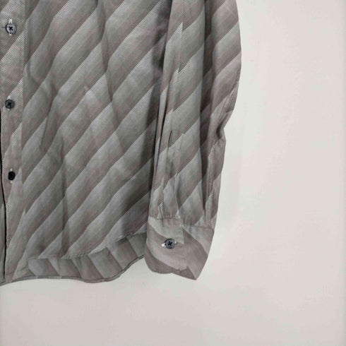 シーケーカルバンクライン ck Calvin Klein レジメンタル グラデーション L/S シャツ メンズ import:L